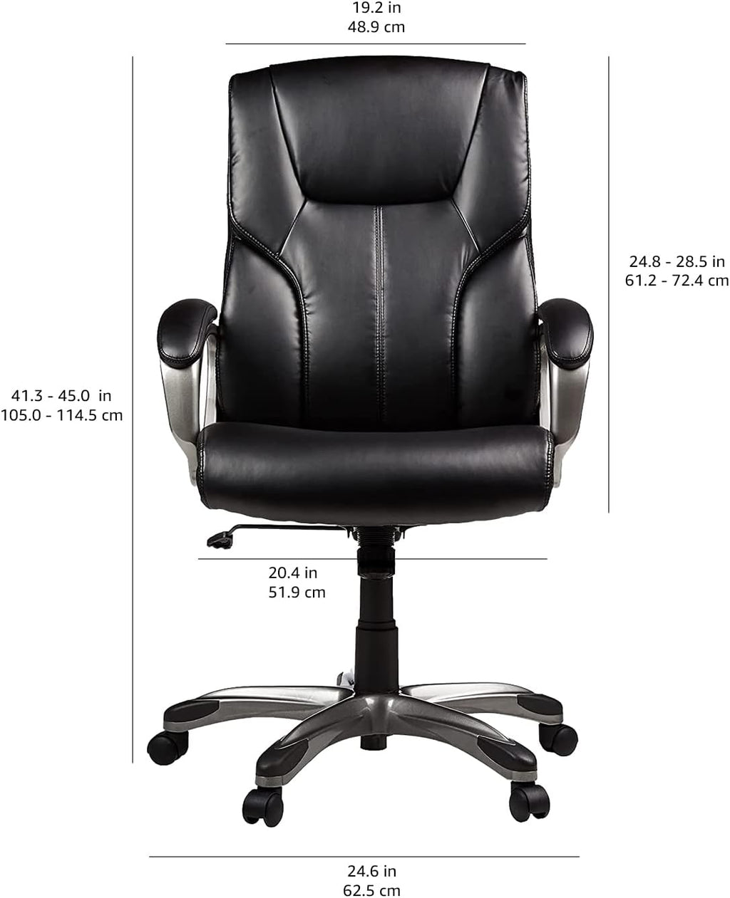 High Back Leather Executive Office Chair