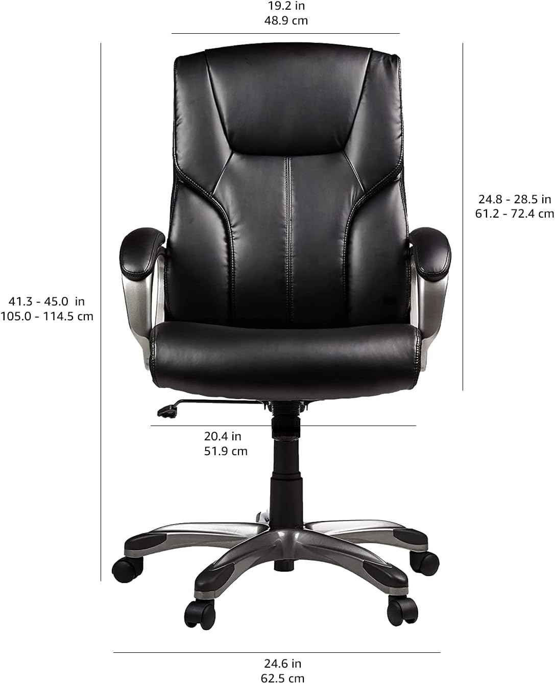 High Back Leather Executive Office Chair