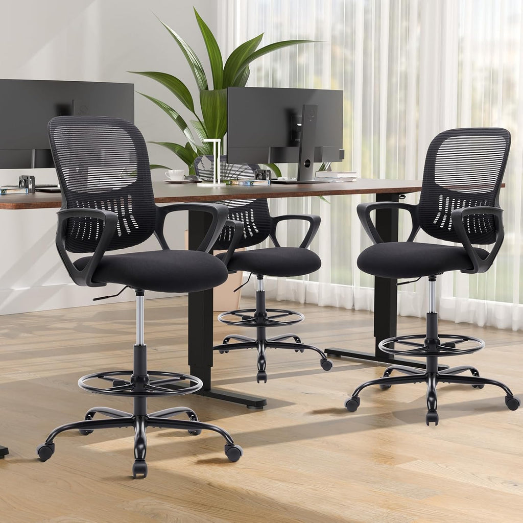Tall Ergonomic Drafting Office Chair