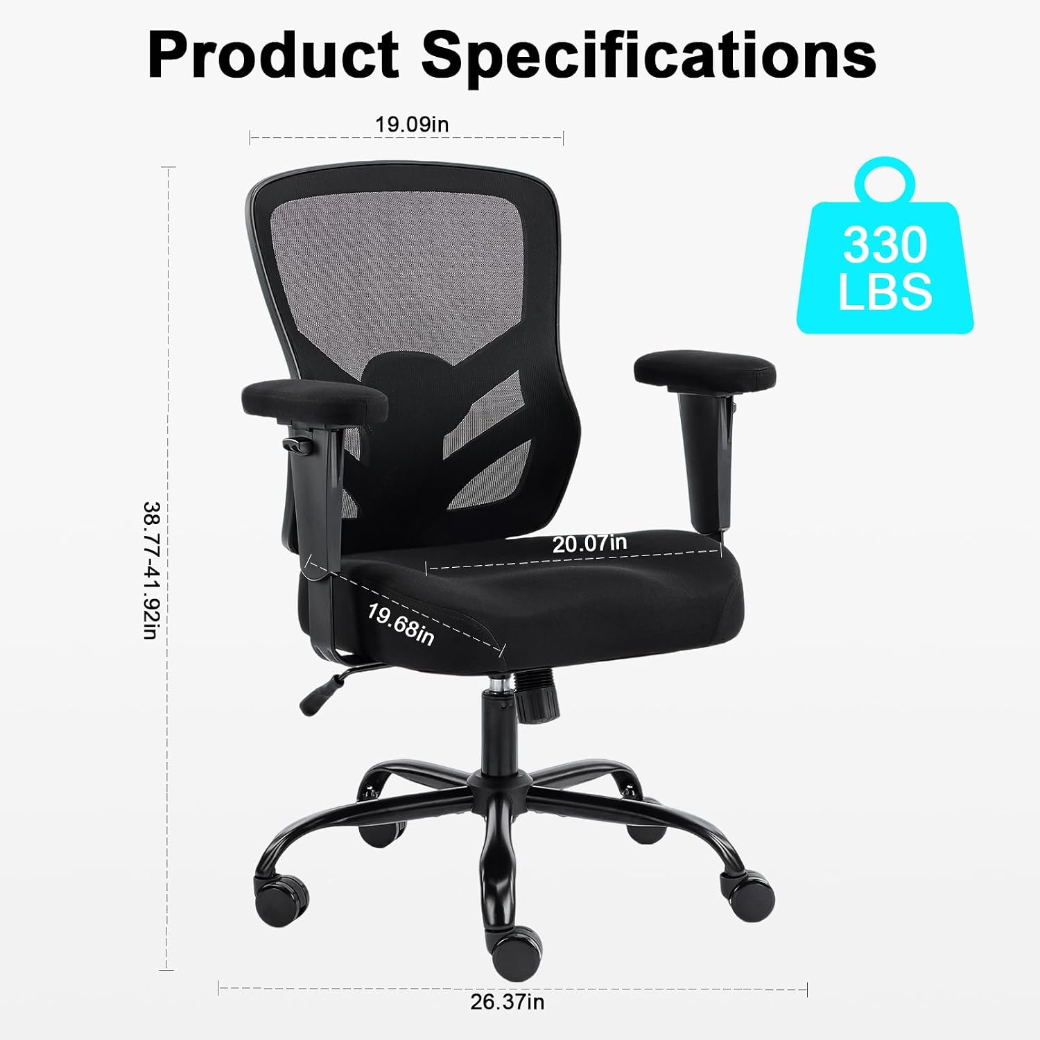 Ergonomic Mesh Executive Office Chair