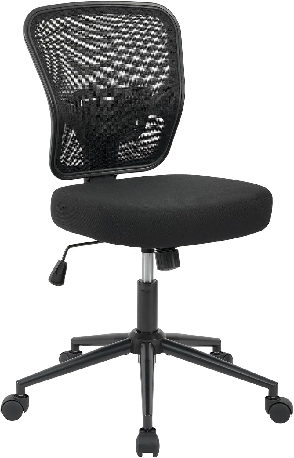 Armless High Back Mesh Office Chair