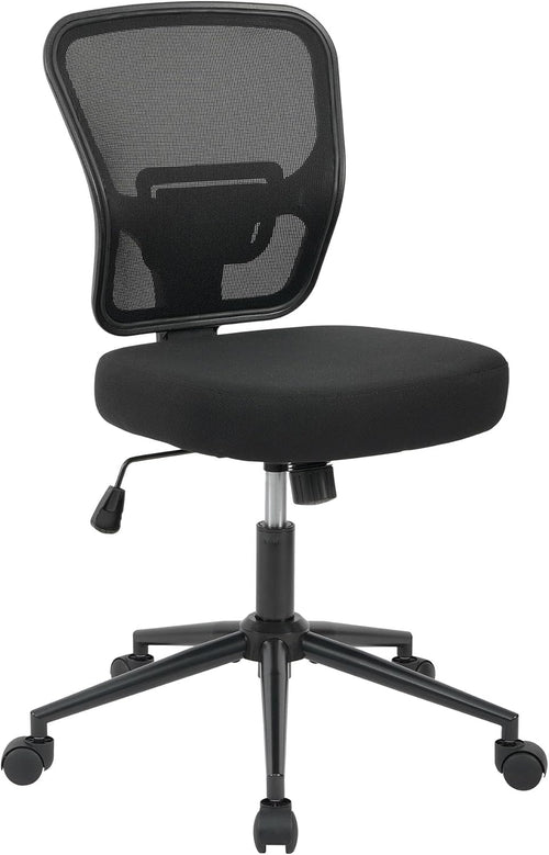 Armless High Back Mesh Office Chair