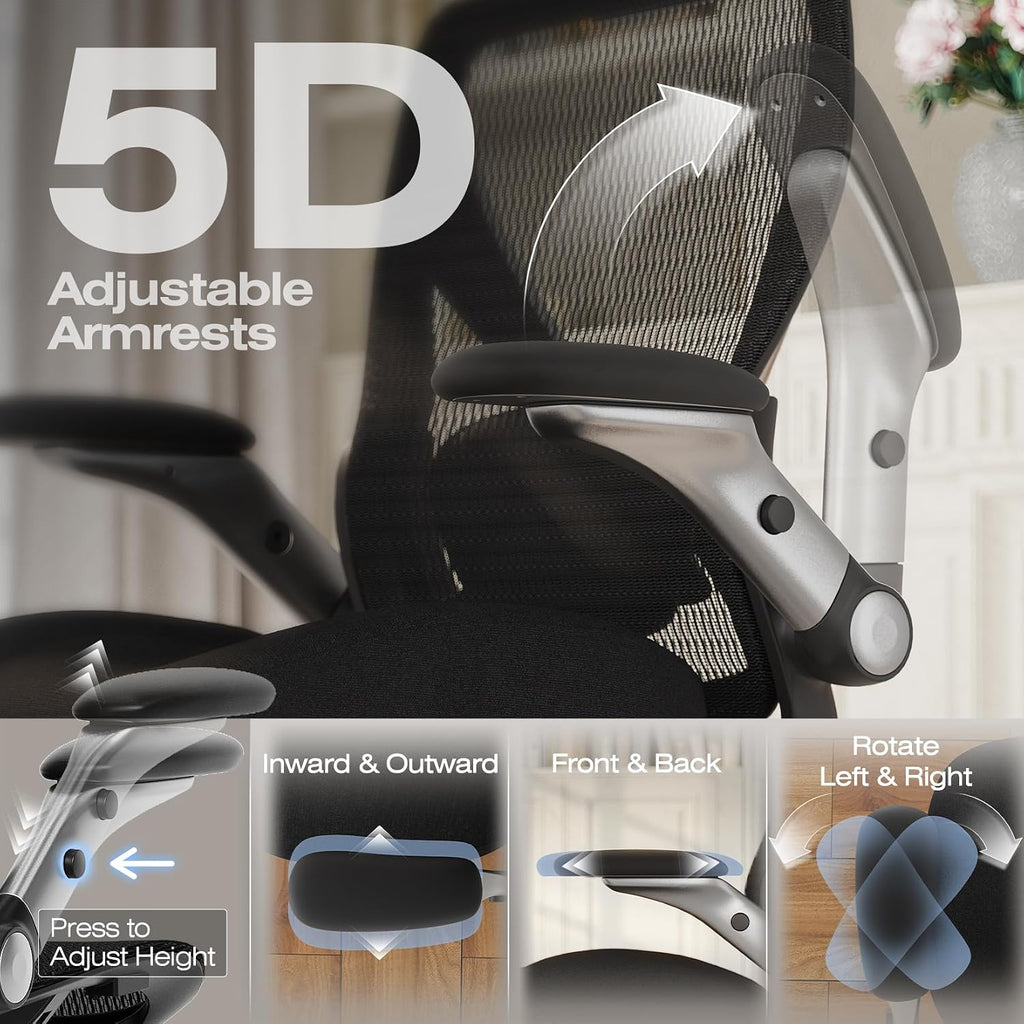 Ergonomic Mesh Office Chair for Big and Tall