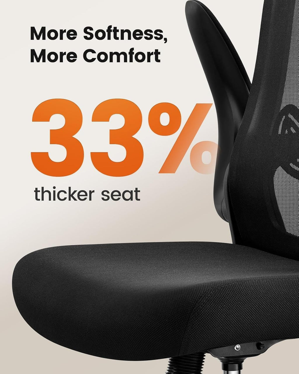 Ergonomic Drafting Chair with Footrest Ring
