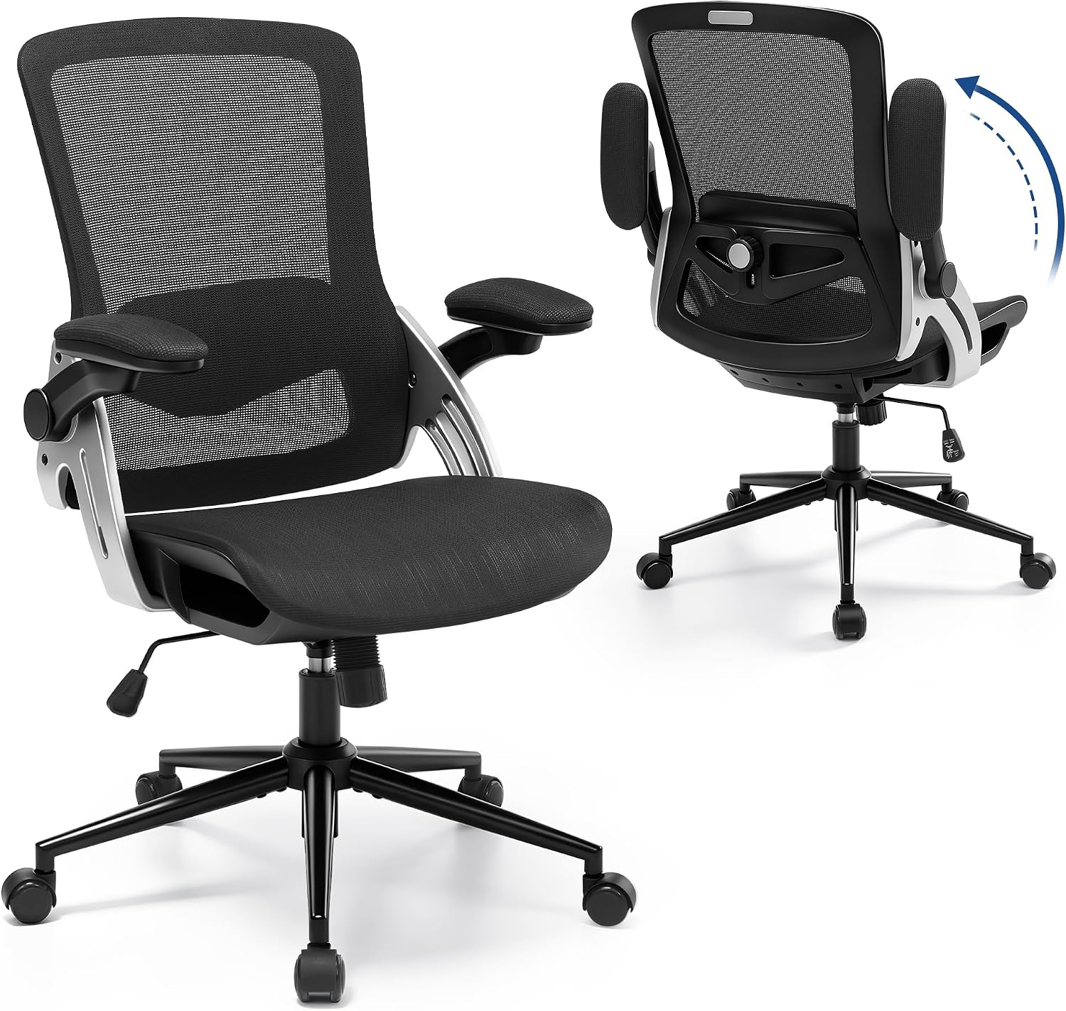 Ergonomic Mesh Office Chair with 3D Arms