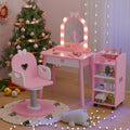 Kids Pretend Hair Salon Vanity Set