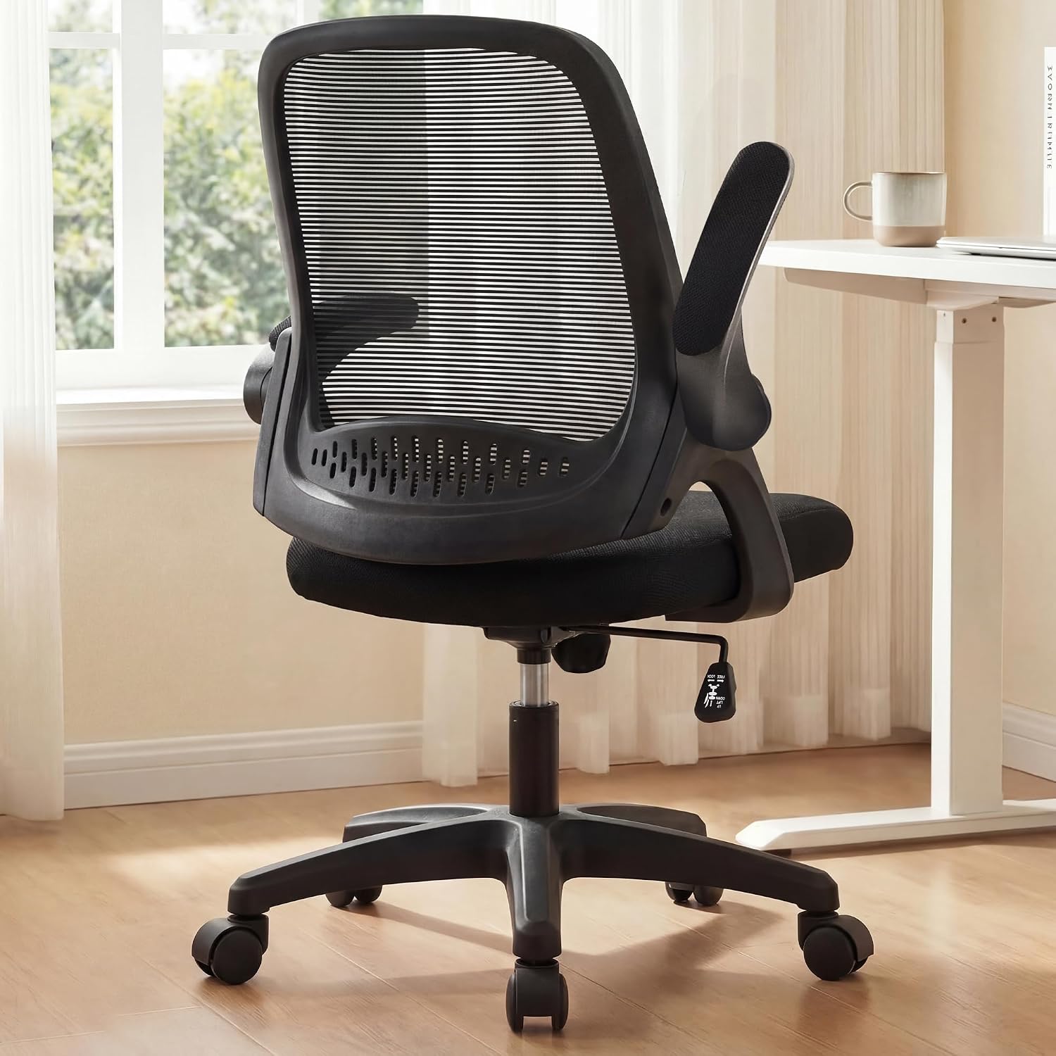 Ergonomic Mesh Office Chair with Flip Arms