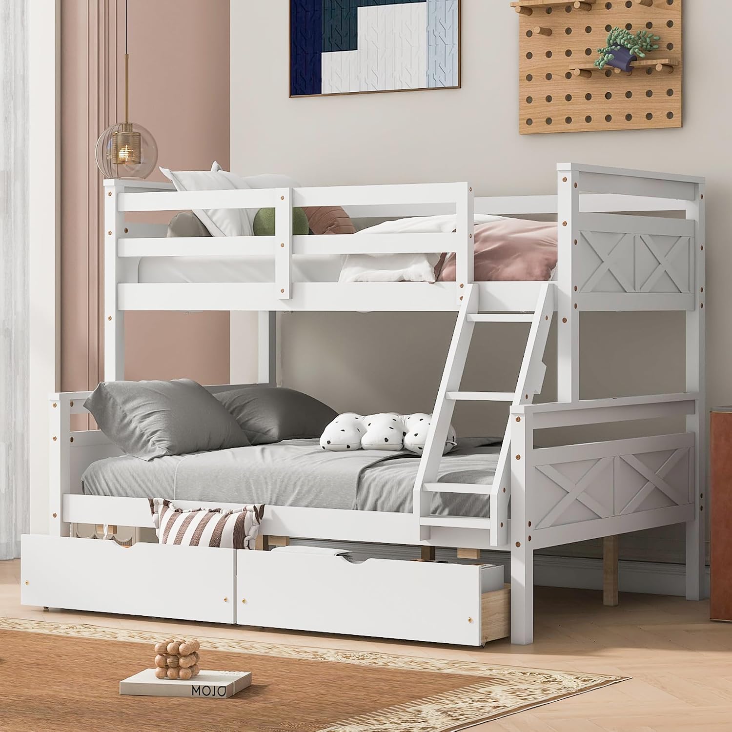 Twin Over Full Convertible Bunk Bed